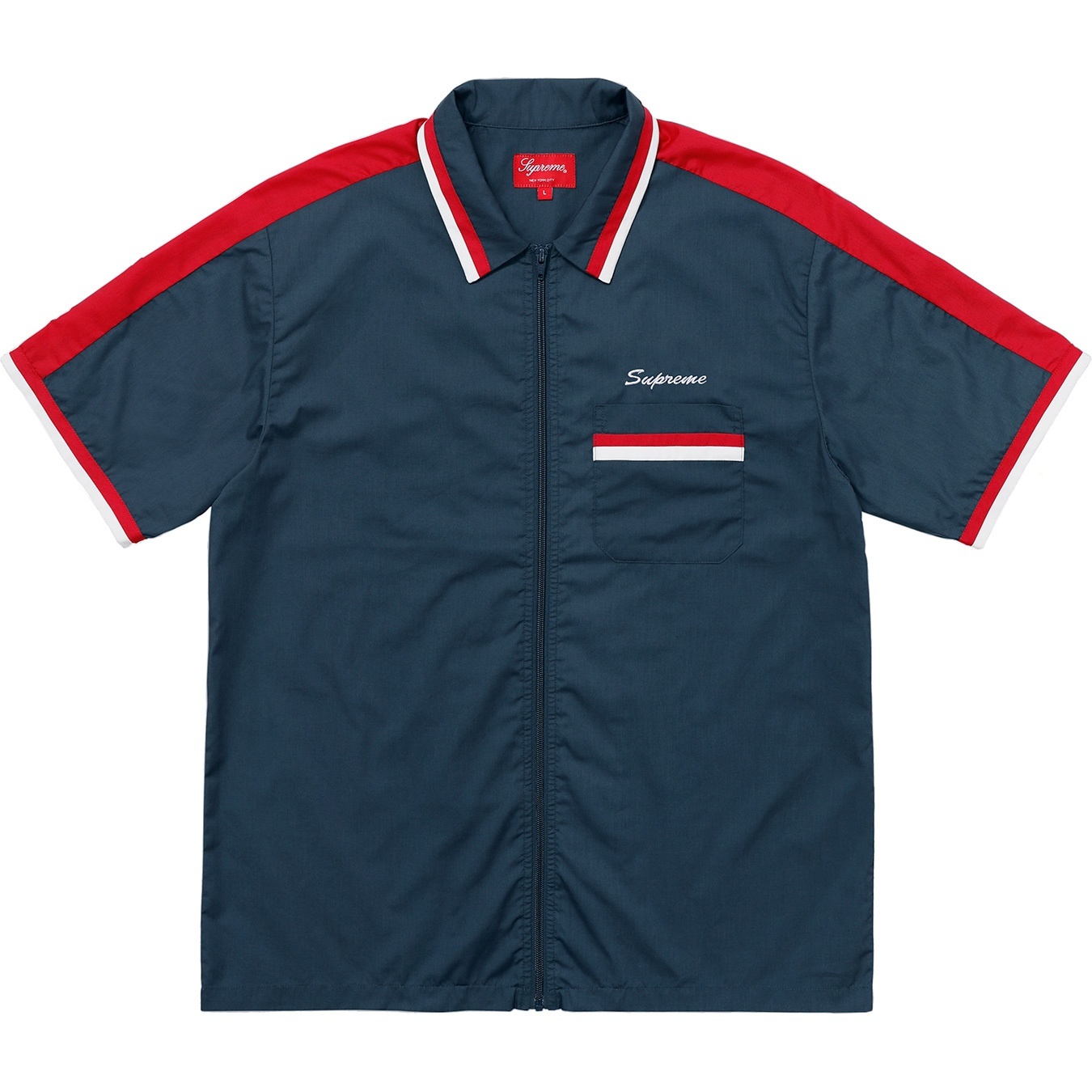 Zip Up Work Shirt view 5